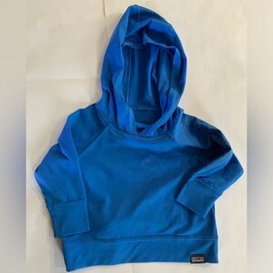 Patagonia Baby Capilene® Cool Daily Hoodie – Blue, Size 3-6M